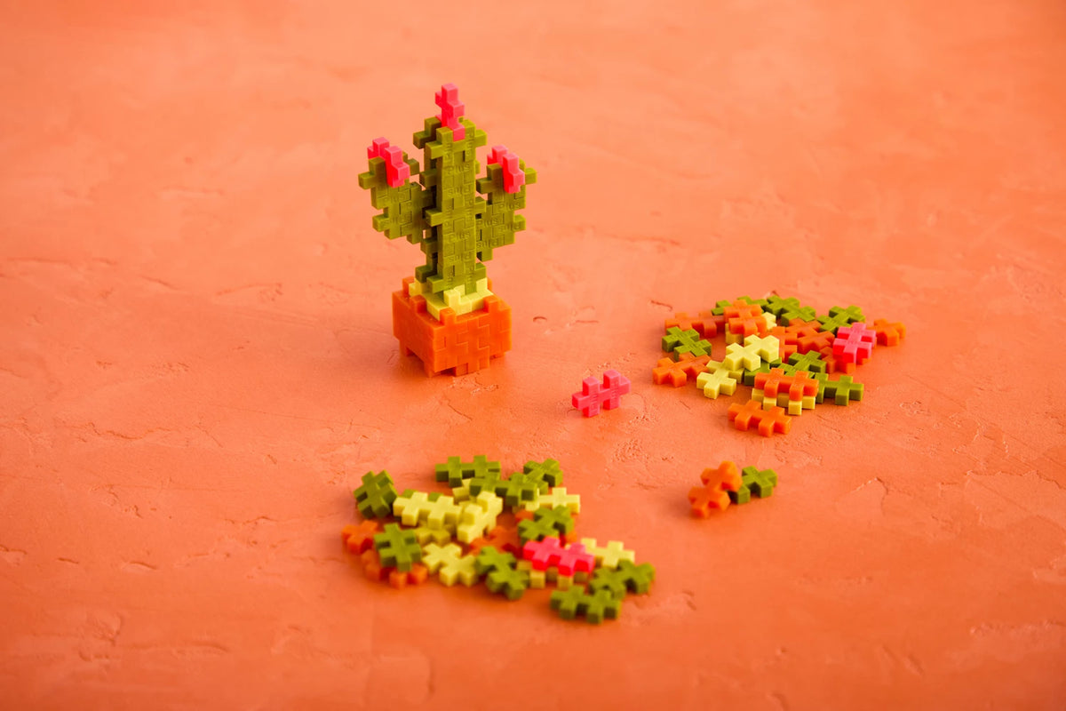 Kreativ Bausteine Mini Puzzle Kaktus