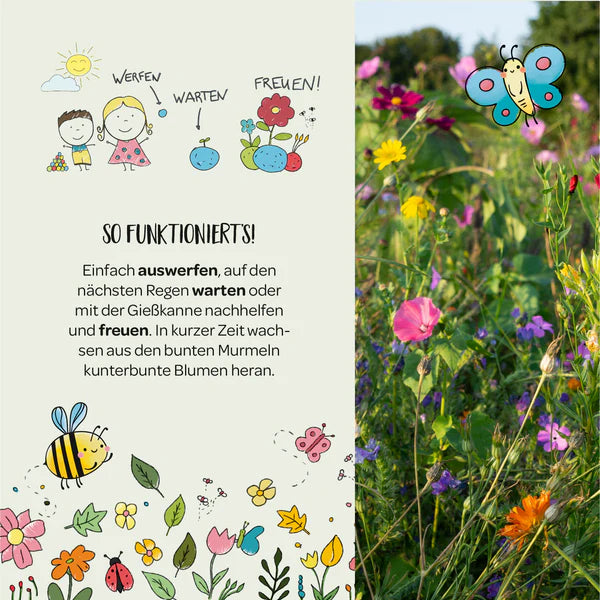Blumenkugel Finns Wilde Wiese