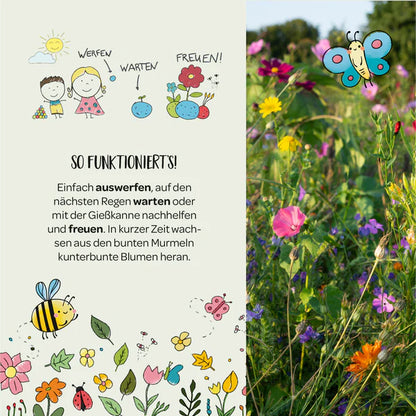 Blumenkugel Finns Wilde Wiese