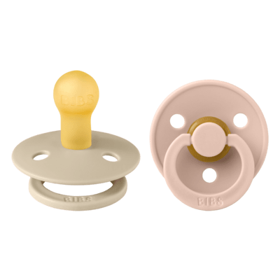2er Set Colour Schnuller Blush & Vanilla - von BIBS