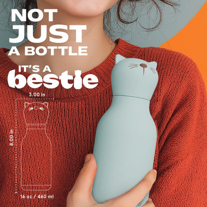 Bestie Thermoflasche Katze