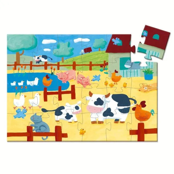 Puzzle Kuh - von djeco