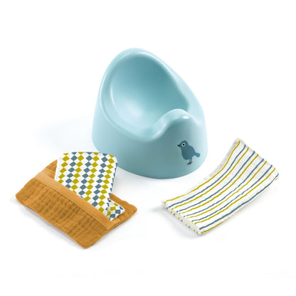 Pomea Puppen Töpfchen Set - von Djeco