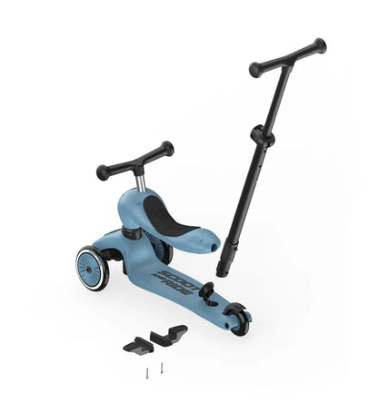 Highwaykick 1 Push & Go steel blue