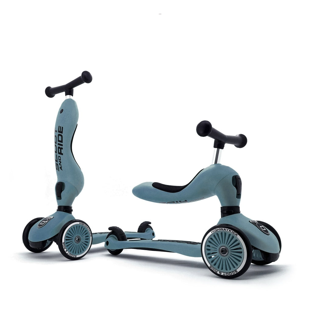 Highwaykick 1 steel blue - von scoot & ride