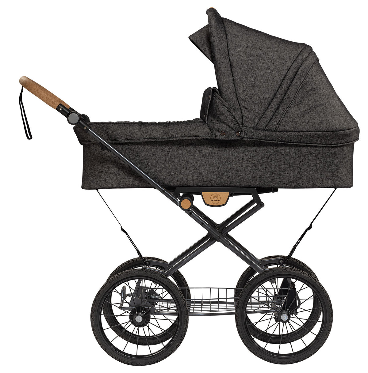 IDA Max Kinderwagen Graphit - von Naturkind