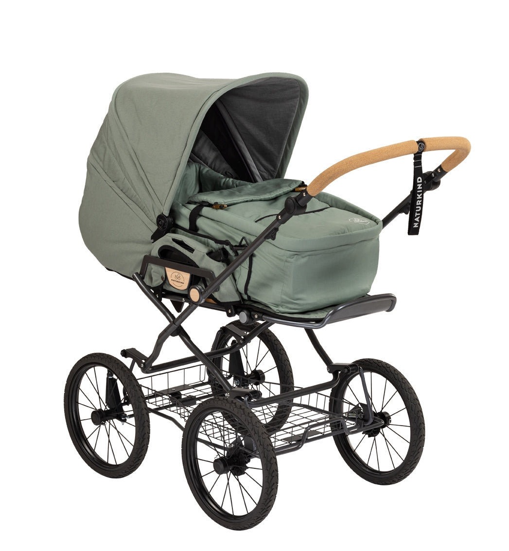 IDA Kinderwagen geflochten Jade - von Naturkind