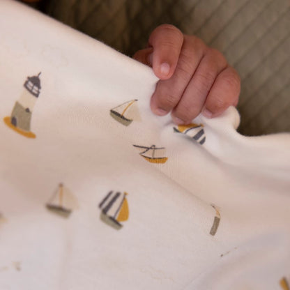 Pflegekörbchen klein Sailors Bay white  - von little dutch