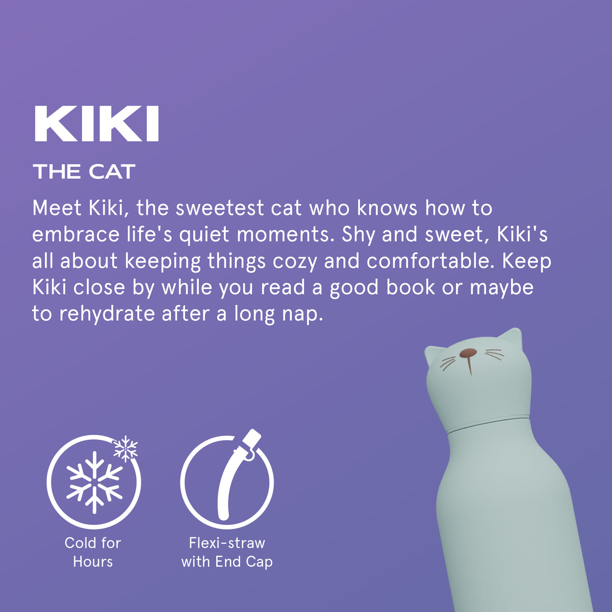 Bestie Thermoflasche Katze