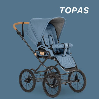 IDA Kinderwagen geflochten Topas - von Naturkind