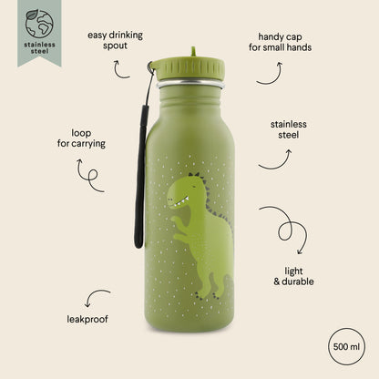 Trinkflasche Mr. Dino 500ml - von Trixie