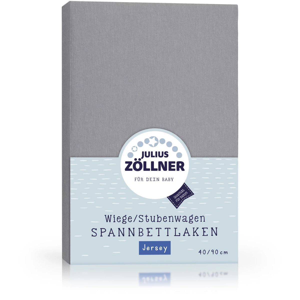 Laken Jersey anthrazit 90x40cm - von Julius Zöllner