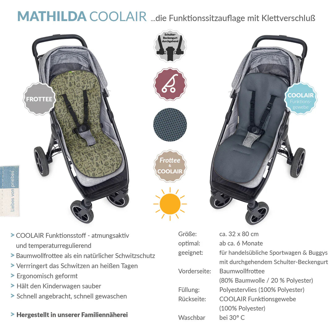 Mathilda Coolair Safari olive - priebes
