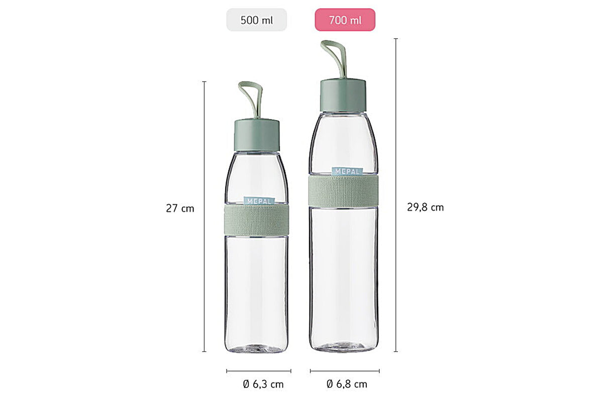 Trinkflasche Ellipse nordic sage - von MEPAL