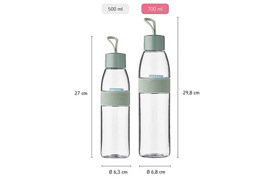 Trinkflasche Ellipse nordic sage - von MEPAL