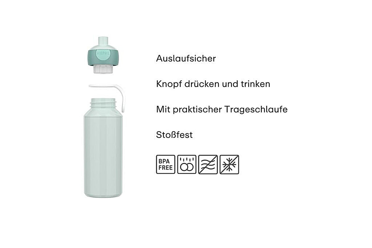 Trinkflasche 400ml - fairy wonders - von MEPAL