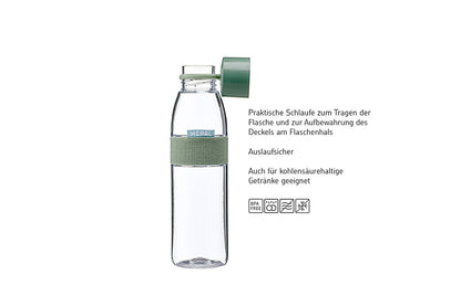 Trinkflasche Ellipse nordic sage - von MEPAL