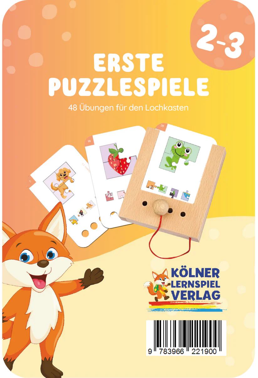 Erste Puzzlespiele 2-3J.
